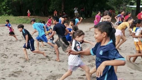 INDES La Libertad promueve la sana convivencia en playa Las Flores