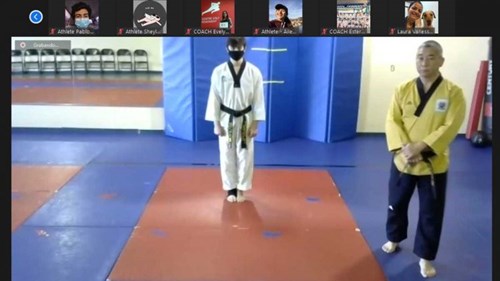 Taekwondo desarrolló Seminario Nacional Virtual de Poomsae