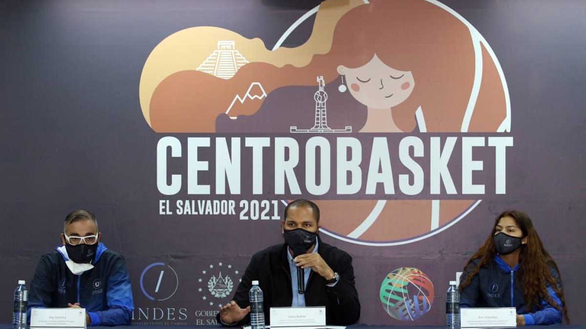 Todo listo para el Centrobasket Femenino El Salvador 2021