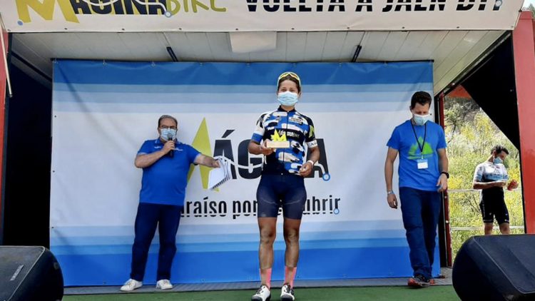 Evelyn García repitió el podio en la Vuelta a Jaén