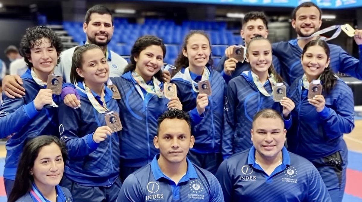 Karate salvadoreño ganó dos oros y siete bronces en el Campeonato Iberoamericano Mayor