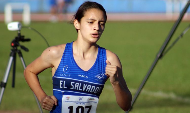 Fernanda Rodríguez impone nuevo récord centroamericano de heptatlón  U15