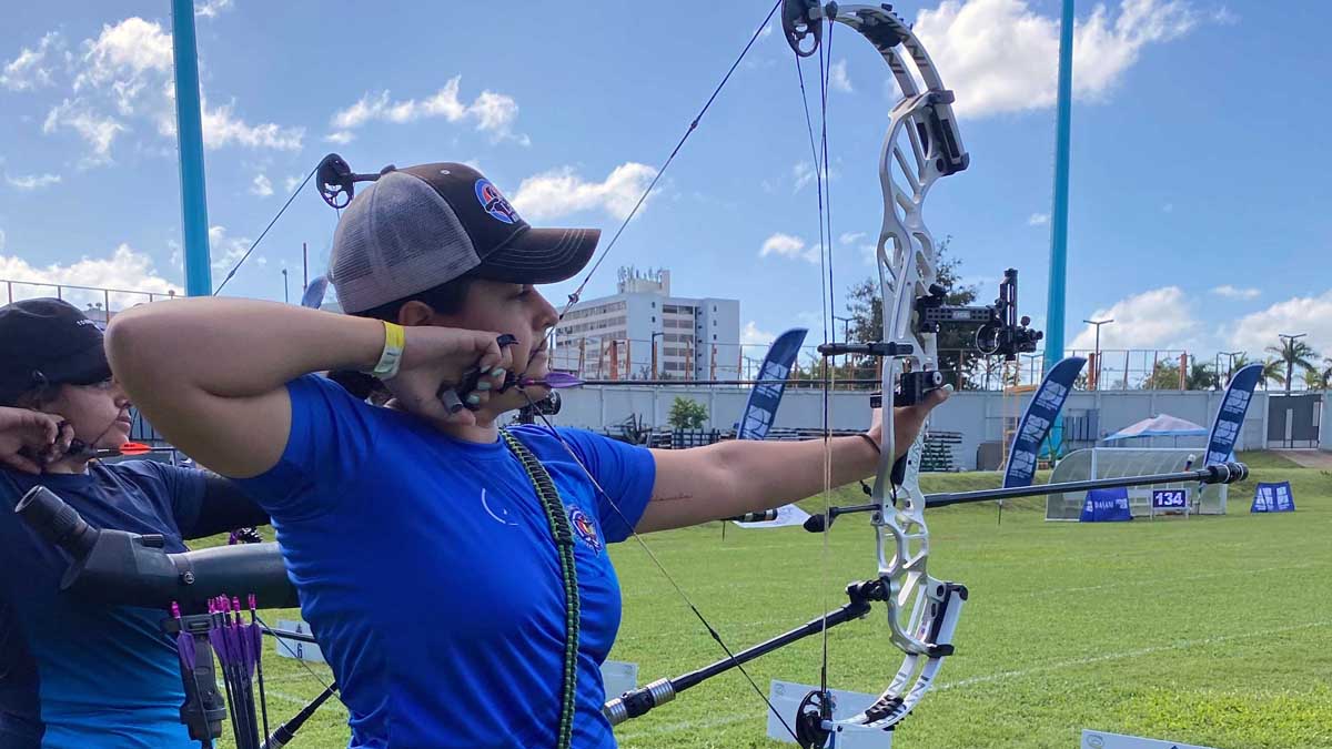 Tres salvadoreños a cuartos de final del Puerto Rico Archery Cup 2022
