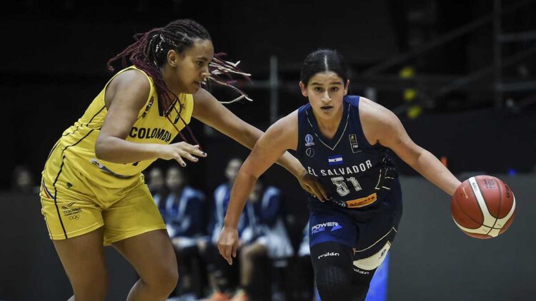 El Salvador cayó ante Colombia en el FIBA Women’s Americas Championship U18 2022