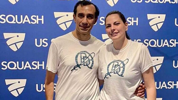 Salvadoreña logra tercer lugar en torneo de squash estadounidense